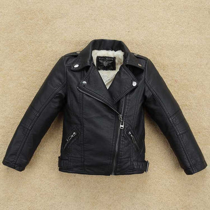 Children's leather jacket