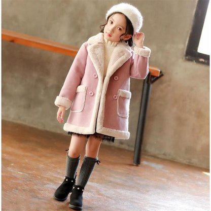 Winter children's clothing