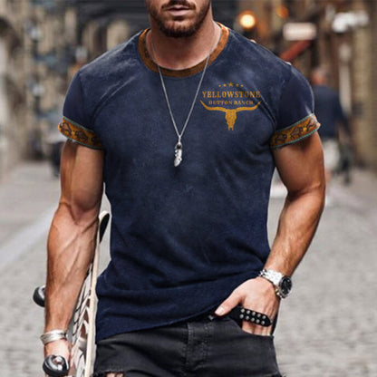 Street Fashion 3D Printed Cross-border T-shirt Casual Loose Sports Style 3D Printed Short Sleeve